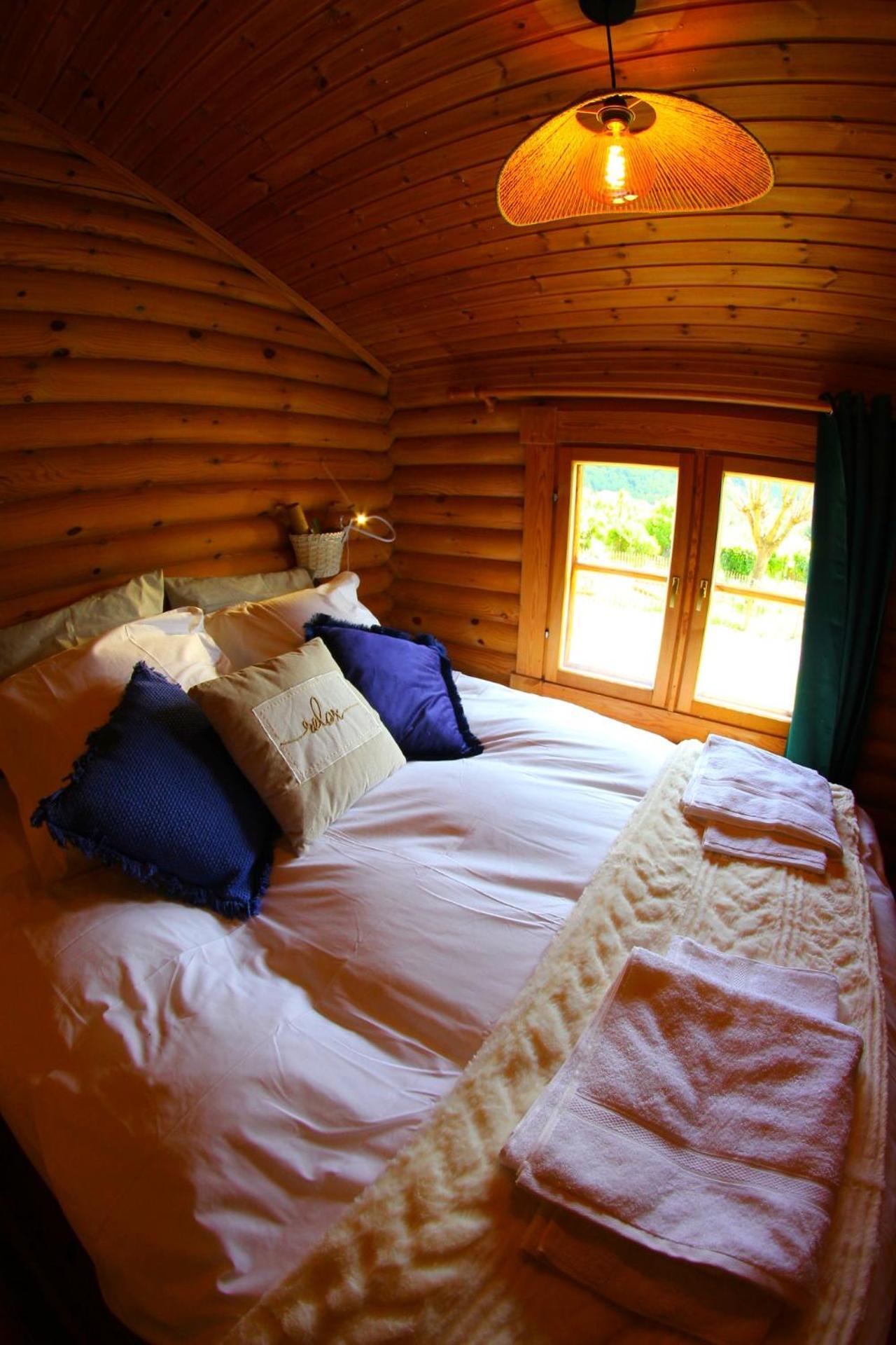 Camping Ecovillage Soleil Du Pibeste Agos-Vidalos ภายนอก รูปภาพ